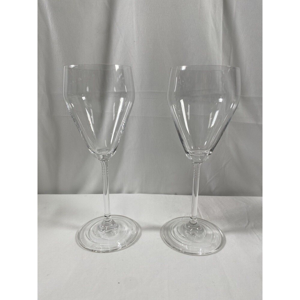 Lot of 2 Spiegelau Wine Glasses Water Goblets 9” Tall #662